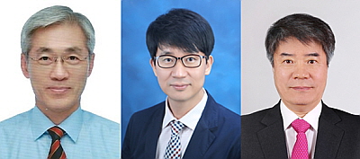 (왼쪽부터)김응국교수, 김재민교수, 송재관교수