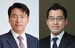 한일규 교수(왼쪽)과 김용성 전임의