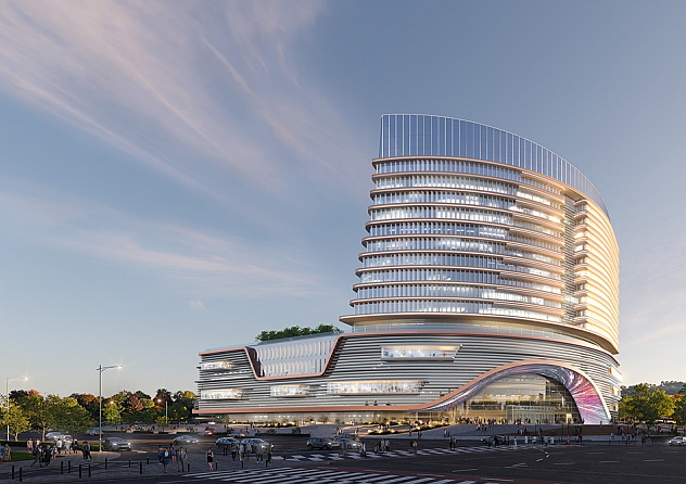 고려대의료원이 동탄에 건립 예정인 제4병원 조감도